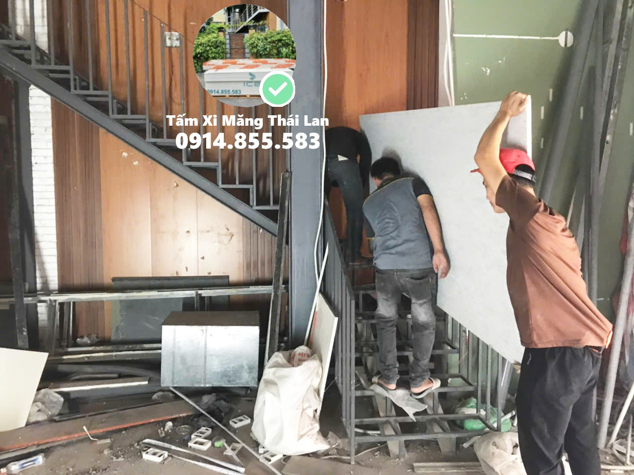 giao hàng tấm cemboard 18mm